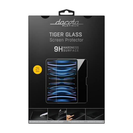 Dacota Platinum iPad Air 11" (M2) Tiger Glass skjermbeskytter
