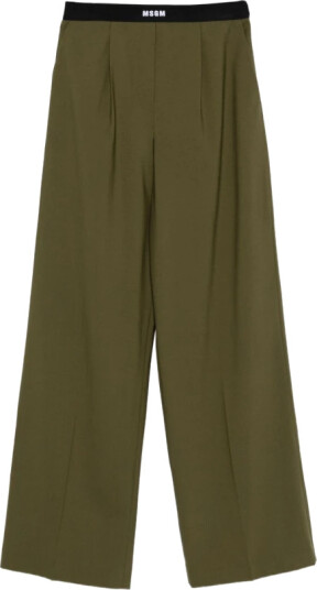 Msgm Dame Bukser Grønn S, Msgm Dame Bukser Grønn S,