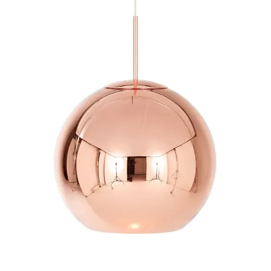 Tom Dixon   Copper Round LED pendellampe Ø45 Copper