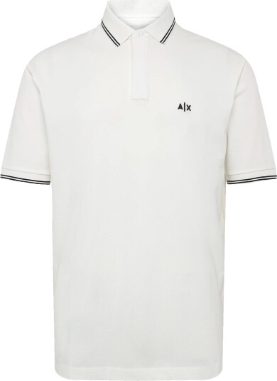 Armani Exchange Polo Shirt Cream XXL