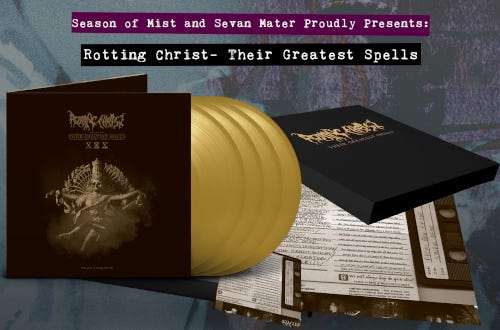 Rotting Christ Their Greatest Spells LP/Vinyl