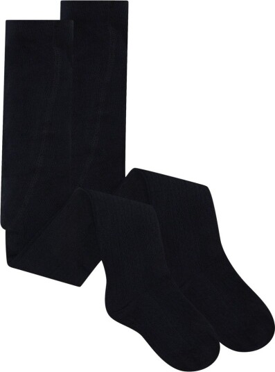 En Fant Stockings 2 Pack Black 104\110
