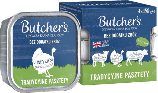 Butcher'S Våtfôr Sparepakke Original Blandet Pakke 2 Tradisjonelle Oppskrifter Kalkun Lam Okse 24 X 150 G