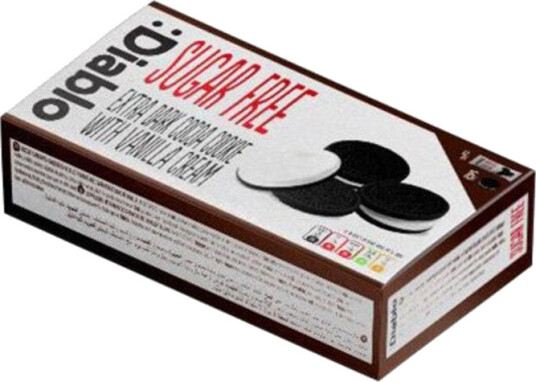 Diablo extra dark sandwich cookies 176 g