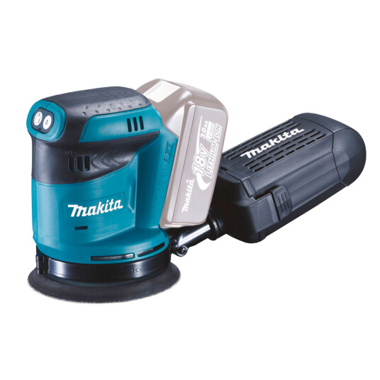 Makita Eksentersliper DBO180Z 125mm 18V Uten batteri Makita Eksentersliper DBO180Z 125mm 18V Uten batteri