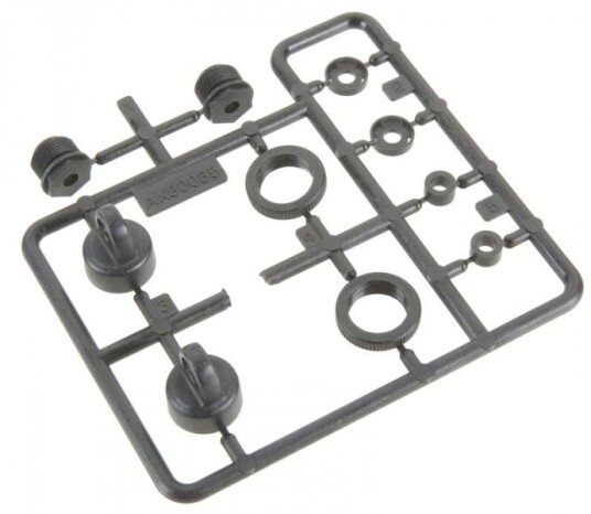 Axial 80035 10mm Shock Caps Parts Tree