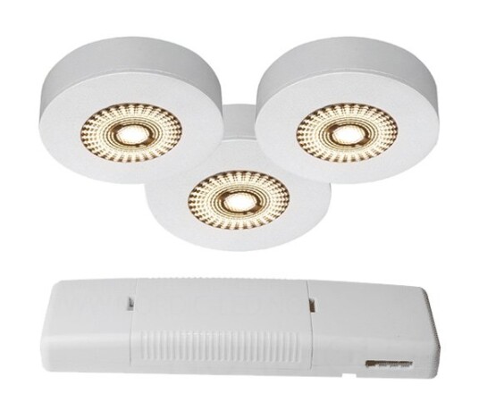 NP Juno WarmDim 4W LED Matt Hvit Komplett 3-Pk NP Juno WarmDim 4W LED Matt Hvit Komplett 3-Pk