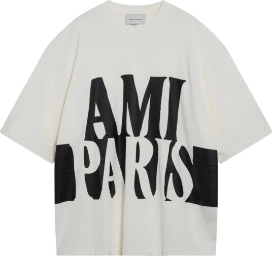 Ami Paris Herre Topper Hvit M,