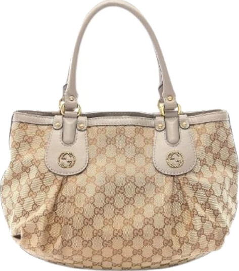 Gucci Vintage Dame Beige Gucci Vintage Dame Beige