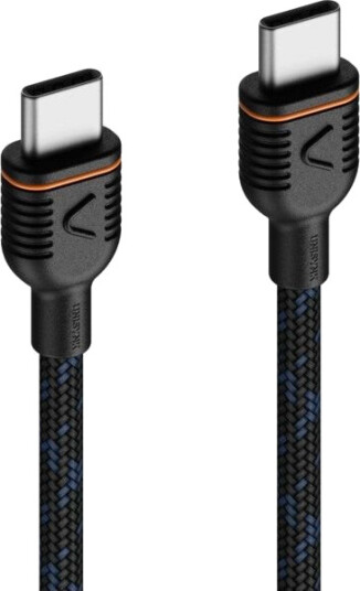 Unisynk 2m Magnetisk USB-C-kabel 240W Hurtiglading Svart