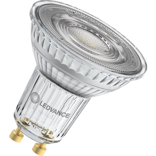 Ledvance GU10 spotpære 4000K 2,4W clear 50x52 mm