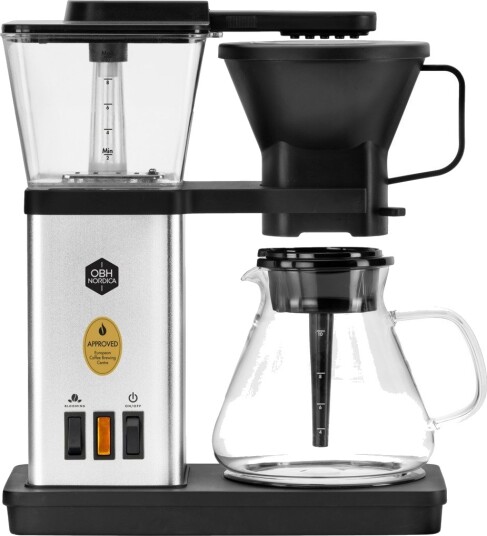OBH Nordica - Blooming kaffetrakter 1,25L sølv