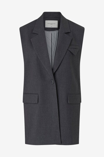 Copenhagen Muse Vest cmTailor Waistcoat Grå Copenhagen Muse Vest cmTailor Waistcoat Grå