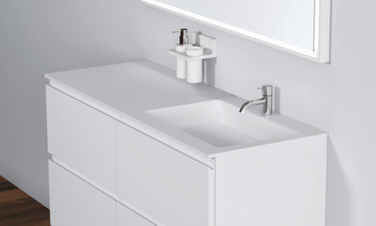 Copenhagen Bath Romsø møbelservant 1200x450 mm, Høyre, Hvit Matt Copenhagen Bath Romsø møbelservant 1200x450 mm, Høyre, Hvit Matt