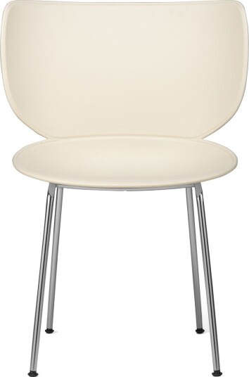 Moooi Moooi Hana Spisestol Oyster White/Krom