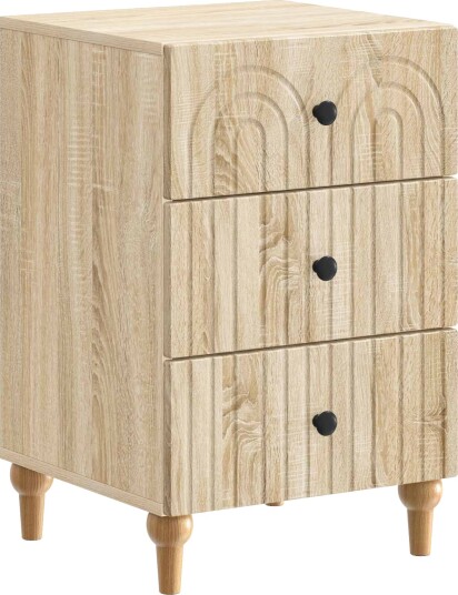  Nattbordskap Sonoma eik 43x 41 x 66,5 cm Konstruert tre