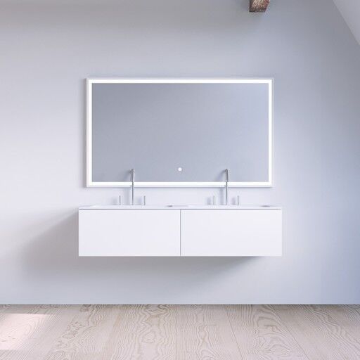 Copenhagen Bath SQ2 Servantskap 120 120x45x28.8 cm med servant Hvit Matt