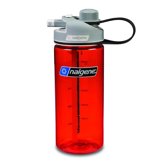 Nalgene Multidrink Sustain Red Grey Cap Red 0,65l OneSize