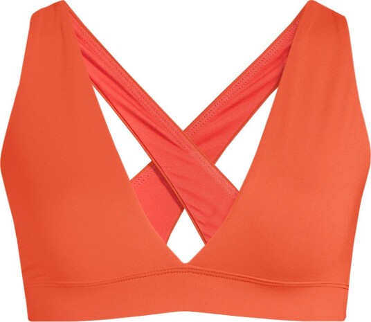 Casall Women"s V-Neck Crossback Bikini Top Sunrise 36