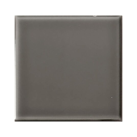 Arredo Flis Color Gris Marengo Grå Blank 10x10 cm