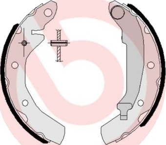 Bremsesko sett BREMBO S 15 501 Bremsesko sett BREMBO S 15 501
