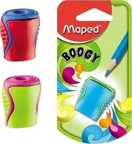 Maped Boogy Blyantspisser Med Beholder 1 Hull Maped Maped Boogy Blyantspisser Med Beholder 1 Hull Maped
