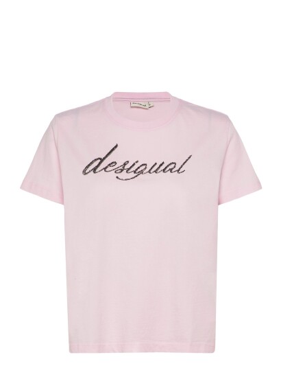 Desigual Ts_Varsovia 3025 Pale Pink Xs Pink S Desigual Ts_Varsovia 3025 Pale Pink Xs Pink S