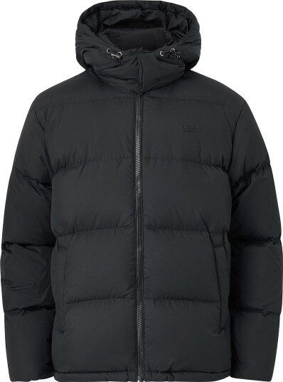 Levi's   Dun jakke Rockwell Hooded Puffer   Svart