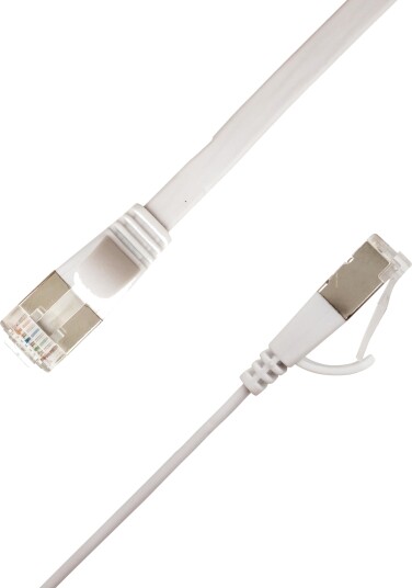 LinkIT Flat U/FTP Cat6a white 4.5m
