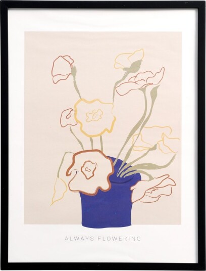 DAY RAMME 30X40CM SORT DAY RAMME 30X40CM SORT