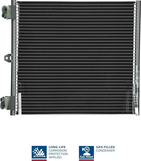 Kondensator, klimaanlegg NISSENS 941006