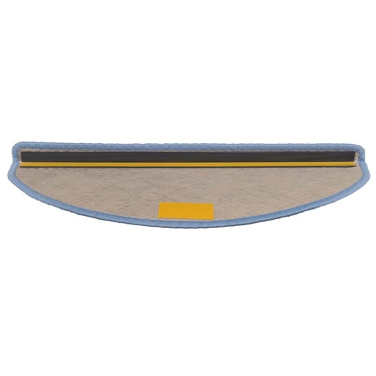 vidaXL Selvklebende trappematter sisal-utseende 15 stk 65x21x4 cm blå
