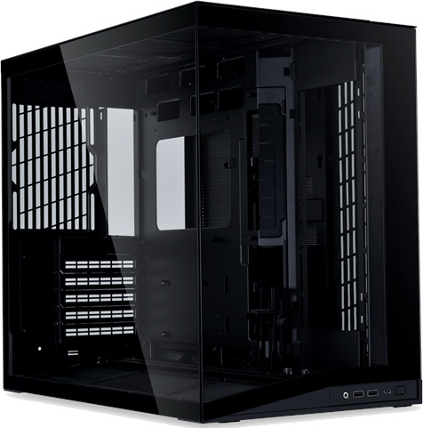 Lian Li O11 Dynamic Mini V2 Kabinett - Svart Lian Li O11 Dynamic Mini V2 Kabinett - Svart