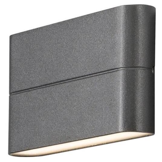 Konstsmide Chieri LED Vegglampe 2x6W Antracit - 7702484 Konstsmide Chieri LED Vegglampe 2x6W Antracit - 7702484