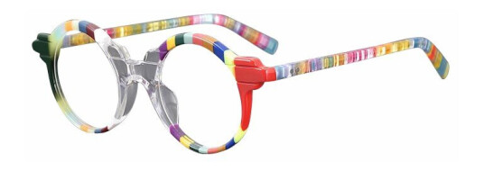 Eo Selection Briller Carneval fra eo Selection Multifarget plast Rund large