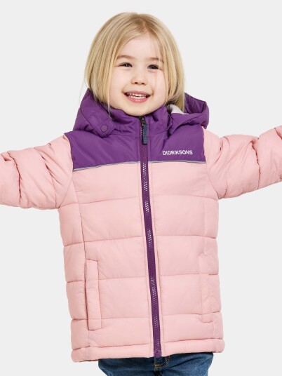 Didriksons Fox Vinterjakke Dusty Pink 100