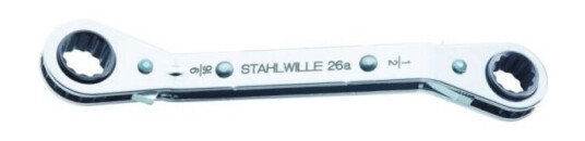 Stahlwille 26A 3/8 X 7/16 Ratschenringschluessel 41552428 Skraldenøgle-Dobbelt