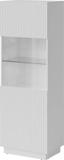 Torvalen Vitrinskåp 60x178 cm - Hvit