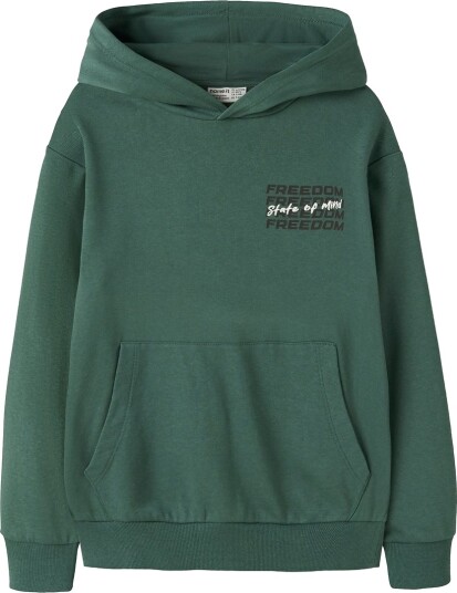 Name It Collegegenser NkmSteve Bistro Green Name It 6 år 116 Hettegenser Grønn