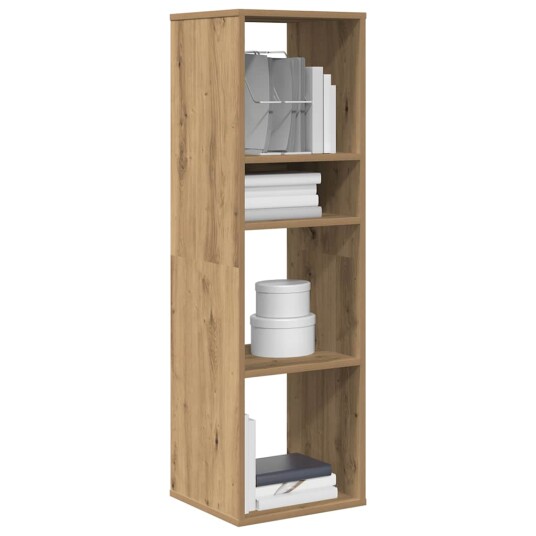 Bokhylle artisan eik 34x31x112 cm konstruert tre