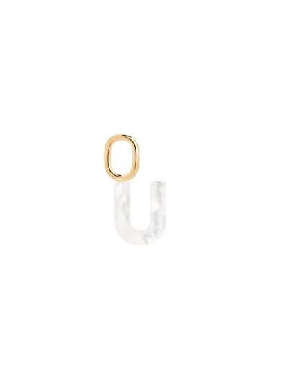 Maria Black Lucid Letter Charm - Gold - ONE SIZE