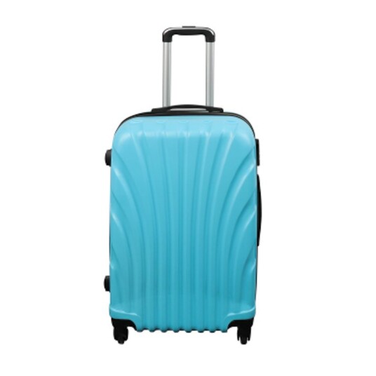Borg Living Koffert - Hardcase koffert - Str. Medium - Lyseblå musling - Eksklusiv reisekoffert