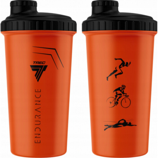 TREC NUTRITION Trec Shaker 210 Endurance 500 ml, oransje shaker