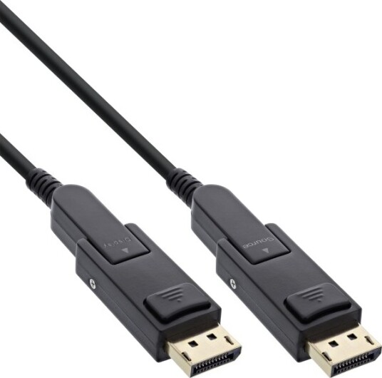 Inline Displayport 1.4 Aoc Kabel 8K4k Displayport Plugg Avtakbar 20M 17220O