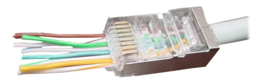Cablexpert - Nettverkkontakt - Rj-45 (Hann) - Ftp (En Pakke 100)