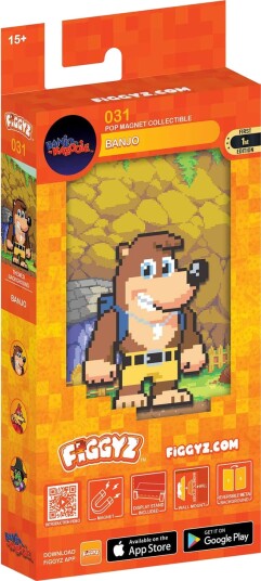 First 4 Figures Figgyz Banjo Kazooie Magnet actionfigur Banjo