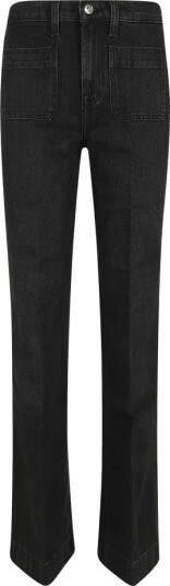 7 For All Mankind Dame Jeans Svart W28,
