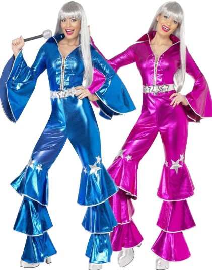 Abba Inspirert Waterloo - Kostyme - Strl S