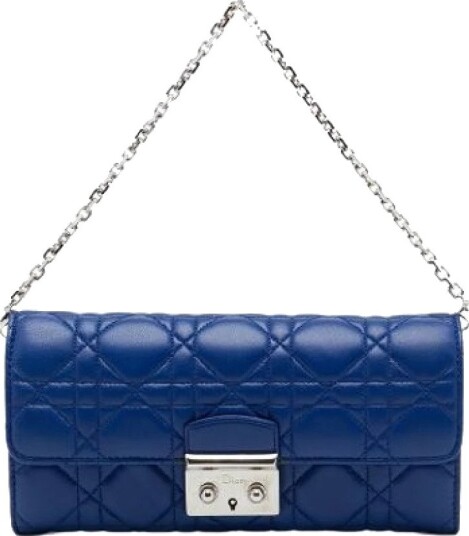Dior Vintage Dame Pre owned Blå ONE SIZE,