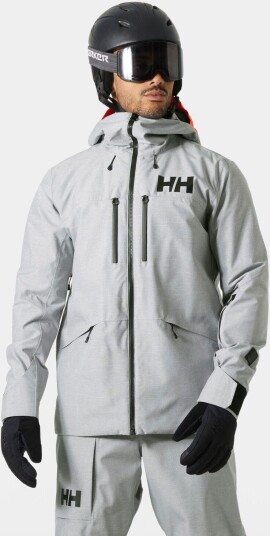 Helly Hansen Herre Garibaldi 2.0 Vanntett Skijakke Grå XL Helly Hansen Herre Garibaldi 2.0 Vanntett Skijakke Grå XL